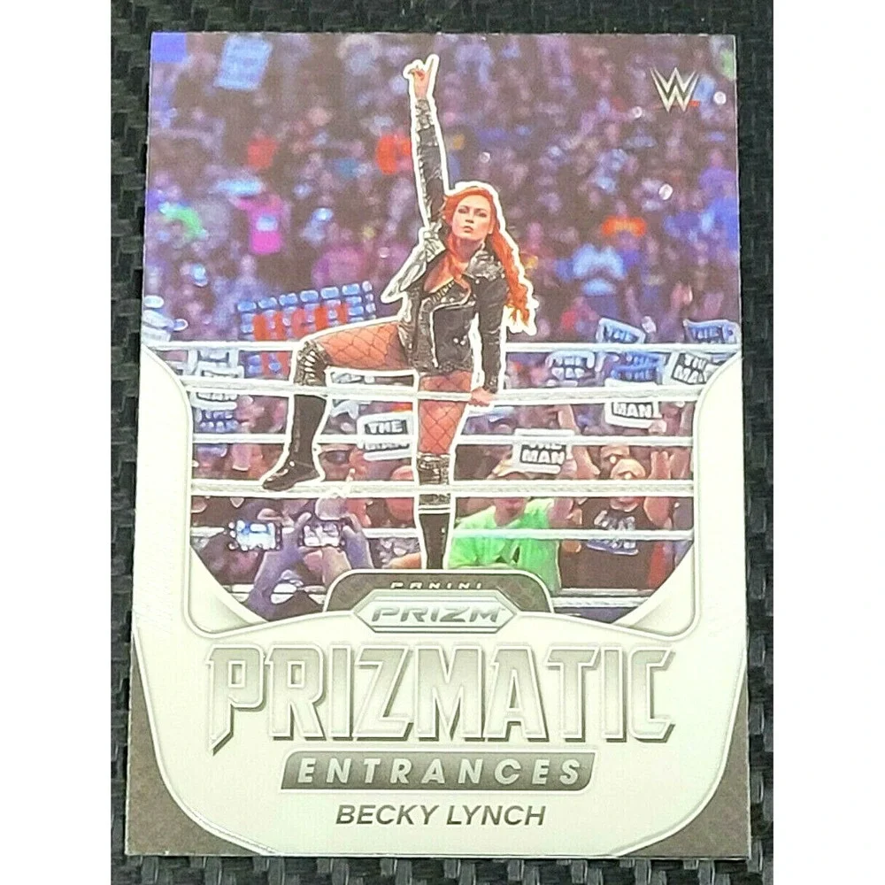 2022 WWE PANINI PRIZM - BECKY LYNCH - PRIZMATIC ENTRANCES SP INSERT